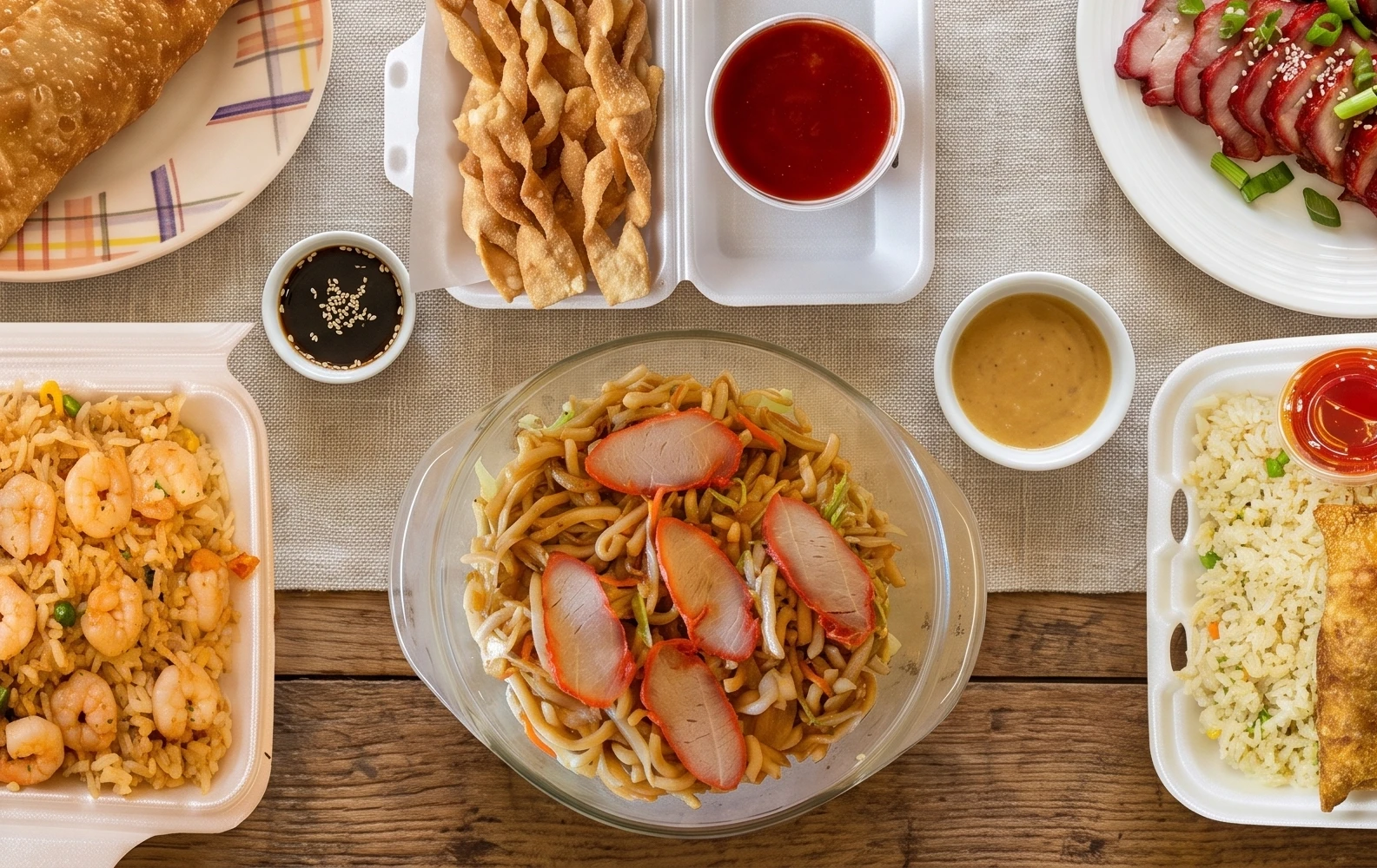Mayflower Chinese Food Delivery Service dishes - Canadian-Chinese cuisine in Winnipeg