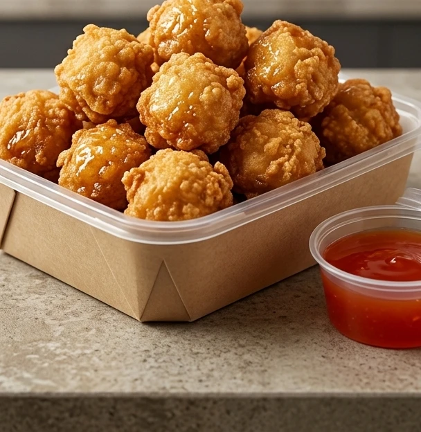 Chicken balls Chinese takeout in Winnipeg, MB